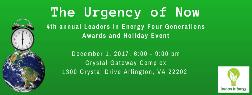 Louise Meyer wins the Leaders in Energy Award